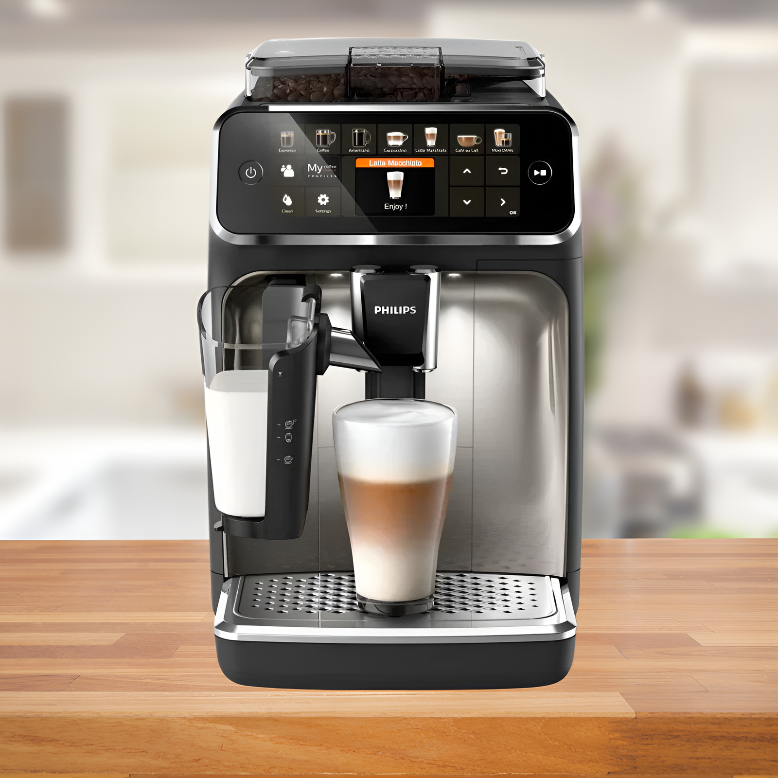 old5400 2 Philips 5400-serien EP5447/90 – Helautomatisk espressomaskin - Bilde 1